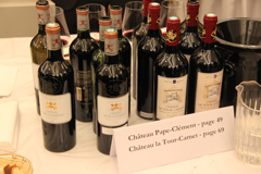 D&eacute;gustation des Bordeaux primeurs 2014 - Ch&acirc;teau Pape-Cl&eacute;ment et Ch&acirc;teau la Tour Carnet