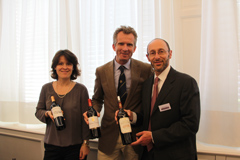 D&eacute;gustation des Bordeaux primeurs 2014 - Alexander van Beek du Ch&acirc;teau Giscours et Sandrine B&eacute;gaud du Ch&acirc;teau Rauzan-S&eacute;gla (Margaux)