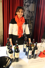 D&eacute;gustation des Bordeaux primeurs 2015 - Magali Malet des Ch&acirc;teaux d'Aiguille (Castillon) et Canon-la-Gaffeli&egrave;re (St-Emilion)