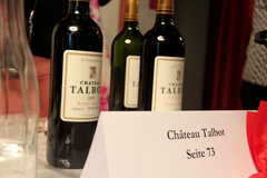 D&eacute;gustation des Bordeaux primeurs 2015 - Ch&acirc;teau Talbot (St-Julien)
