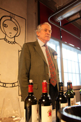 D&eacute;gustation des Bordeaux primeurs 2015 - Michel Sartorius-Barton des Ch&acirc;teaux L&eacute;oville-Barton et Langoa-Barton (St-Julien) et Mauvesin-Barton (Moulis)