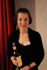 D&eacute;gustation des Bordeaux primeurs 2015 - Allison Poher du Ch&acirc;teau Ph&eacute;lan-S&eacute;gur (St-Est&egrave;phe)