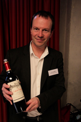 D&eacute;gustation des Bordeaux primeurs 2015 - Vincent Millet du Ch&acirc;teau Calon-S&eacute;gur (St-Est&egrave;phe)