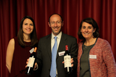 D&eacute;gustation des Bordeaux primeurs 2015 - Diana Berrouet des Ch&acirc;teaux Pichon Longueville-Baron et Petit-Village et Emeline Borie