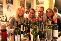 D&eacute;gustation des Bordeaux primeurs 2015 - Table bien garnie !