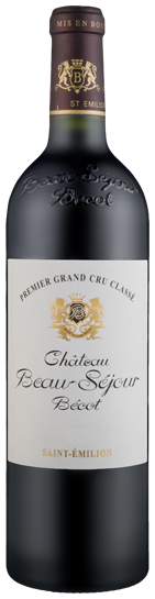 Bouteille Ch&acirc;teau Beau-S&eacute;jour B&eacute;cot Saint-&Eacute;milion Premier Grand Cru Class&eacute; B