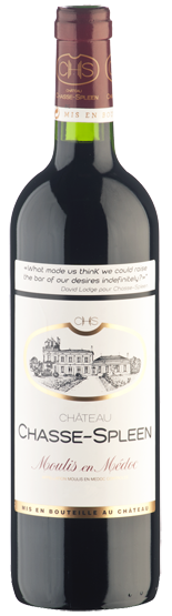 Bouteille Ch&acirc;teau Chasse-Spleen
