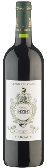 Bouteille Ch&acirc;teau Ferri&egrave;re &mdash; 3&egrave;me Grand Cru Class&eacute; Margaux biodynamique