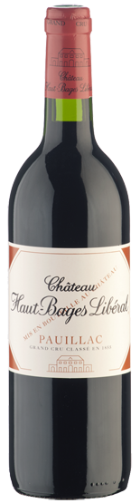 Bouteille Ch&acirc;teau Haut-Bages Lib&eacute;ral &mdash; 5&egrave;me Grand Cru Class&eacute; Pauillac