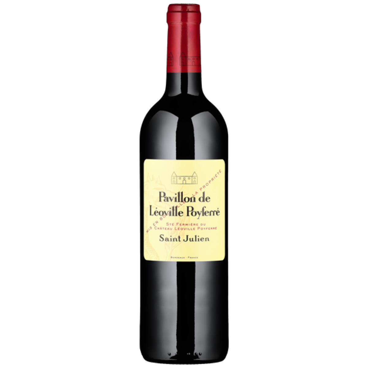 Wine Pavillon de LéovillePoyferré 2019, Red wine StJulien