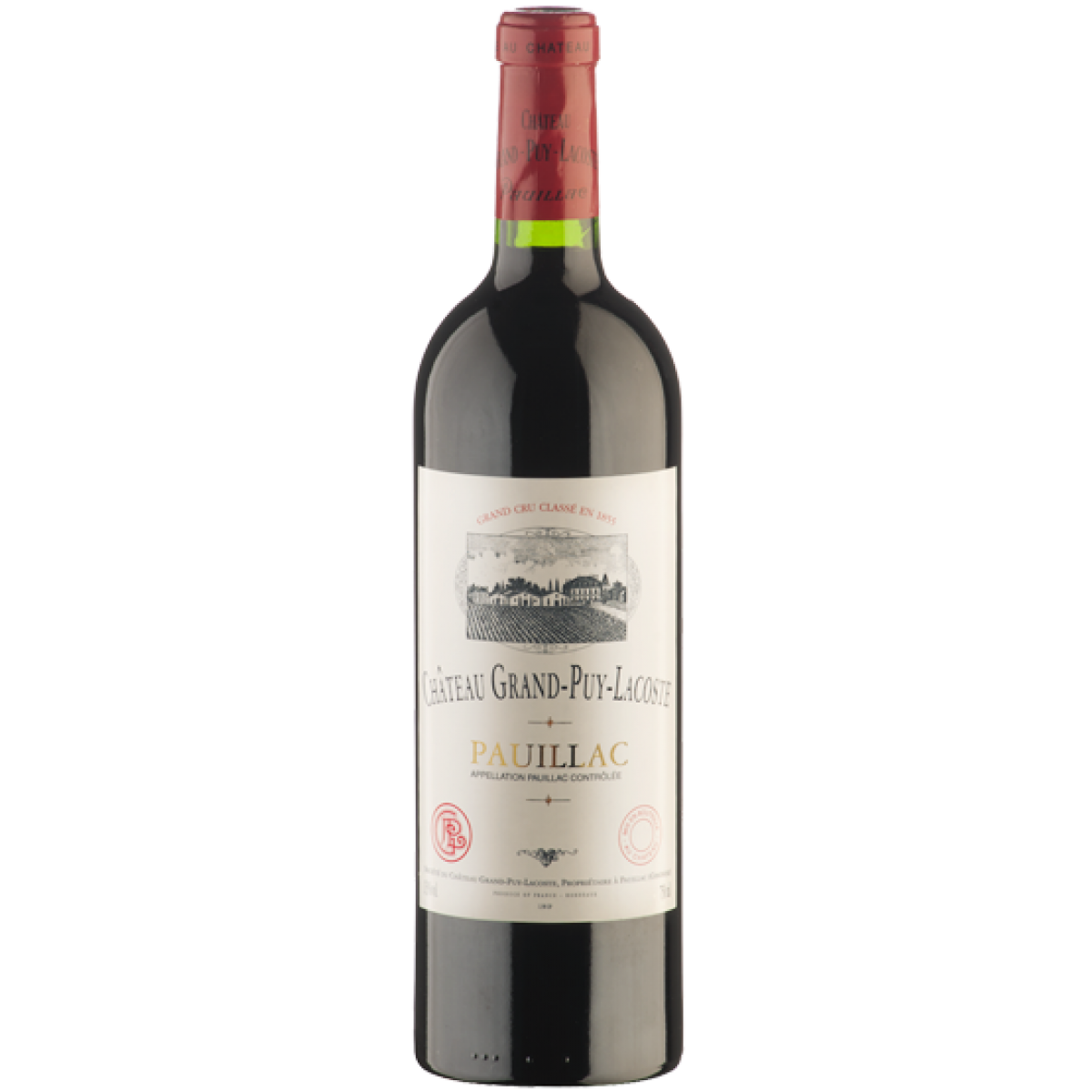 Wine Château Grand PuyLacoste 2021, Red wine Pauillac